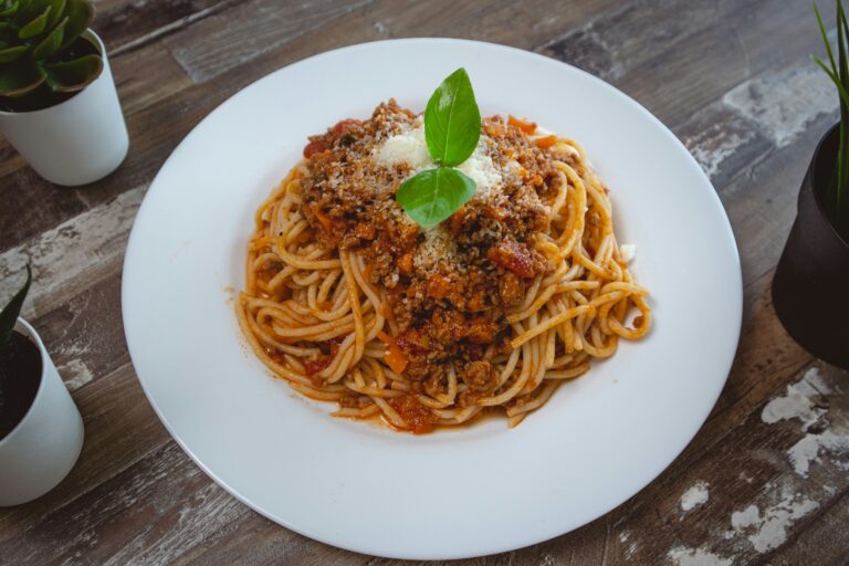 Vegetarische Spaghetti bolognese